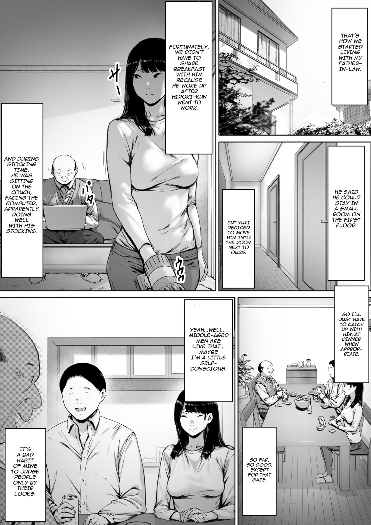 Hentai Manga Comic-Now Living with my father-in-law, I was supposed to have a happy newlywed life-Read-12